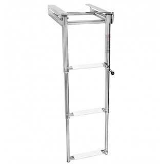 SCALETTE TELESCOPICHE A SCOMPARSA IN ACCIAO INOX