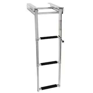 SCALETTE TELESCOPICHE A SCOMPARSA IN ACCIAO INOX