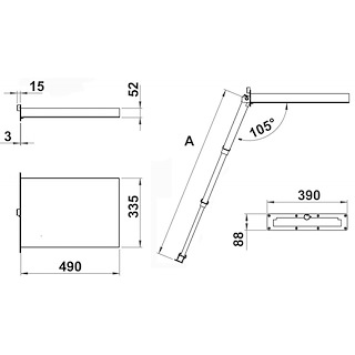 SCALETTE TELESCOPICHE A SCOMPARSA IN ACCIAO INOX