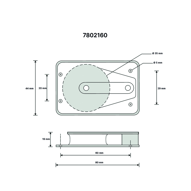 BOZZELLO PIANO Ø MM.8