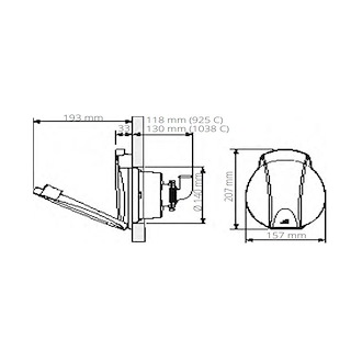 POMPA A MANO MOD.925C SENZA BY-PASS