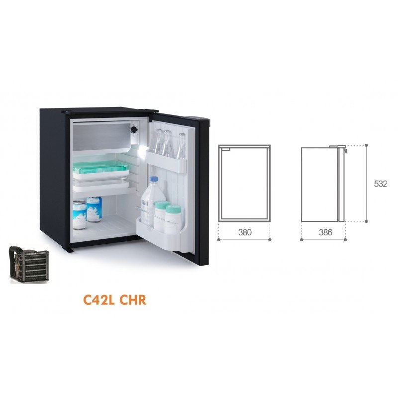FRIGORIFERI CHROMELOCK CON APERTURA A PORTA