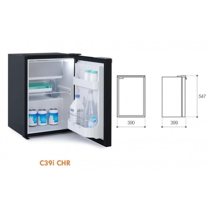 FRIGORIFERI CHROMELOCK CON APERTURA A PORTA