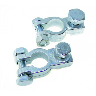 MORSETTI BATTERIA OTTONE ZINCATO