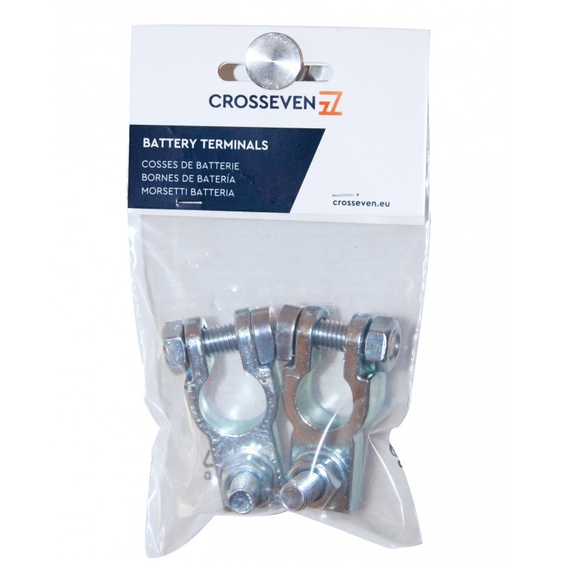 MORSETTI BATTERIA OTTONE ZINCATO