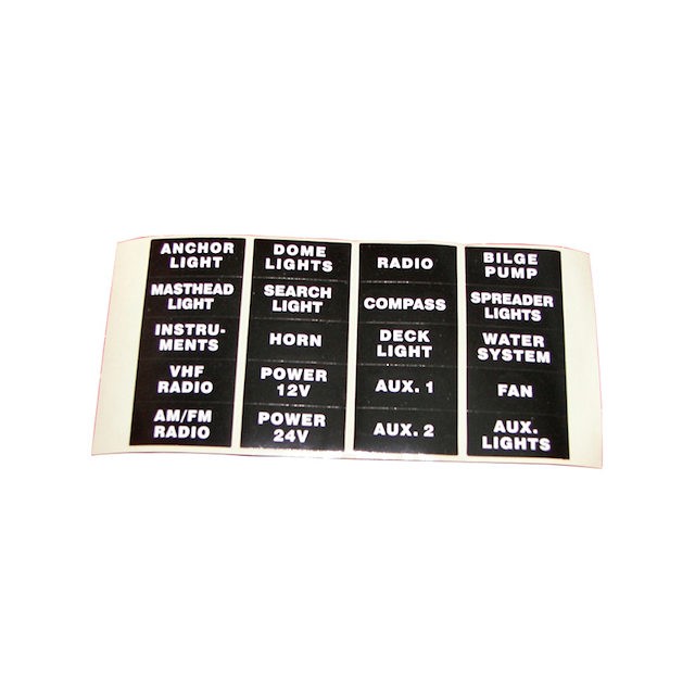 SERIE SIMBOLI ADESIVI