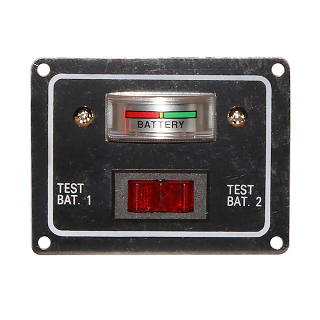 PANNELLO TEST BATTERIE