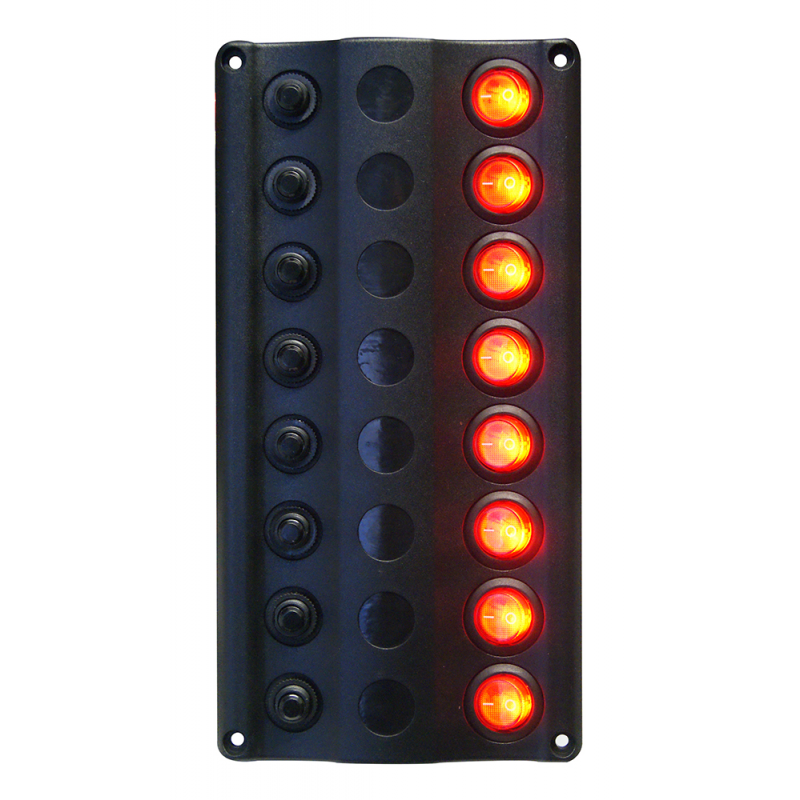 PANNELLO ELETTRICO 8 INTERRUTORI