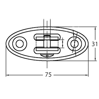 SUPPORTO A FORCELLA SNODATO 180°
