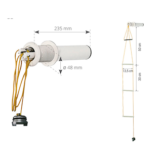 SCALETTA DI SICUREZZA DA INCASSO