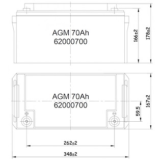 BATTERIE MASTEVOLT AGM