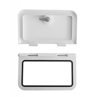 SPORTELLO C/SERRATURA BIANCO