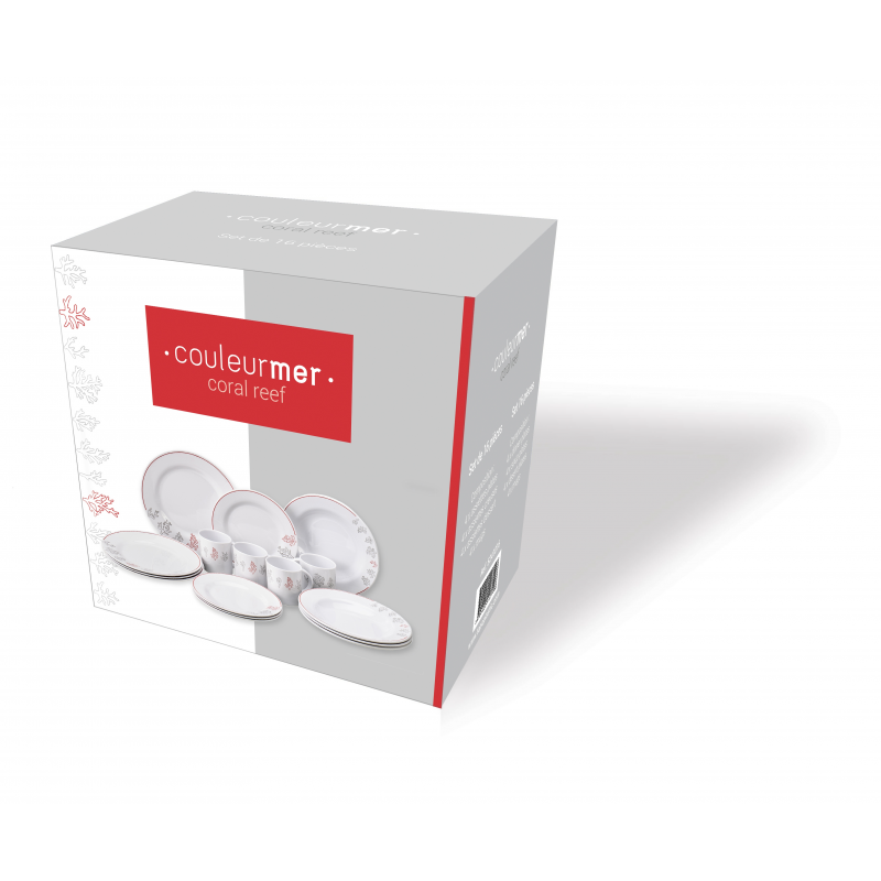 CORAL REEF SET PER 4 PERSONE