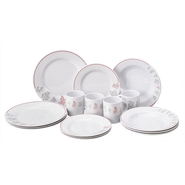 CORAL REEF SET PER 4 PERSONE
