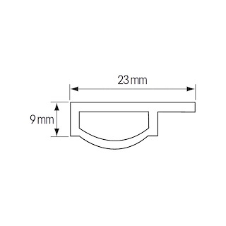 PROFILO LED MODELLO D