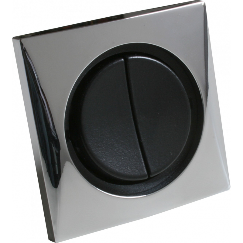 INTERRUTTORE DOPPIO CROMATO