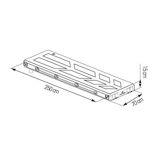 PASSERELLA GONFIABILE GALLEGGIANTE