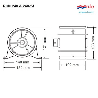 ELETTROVENTILATORE IN LINEA