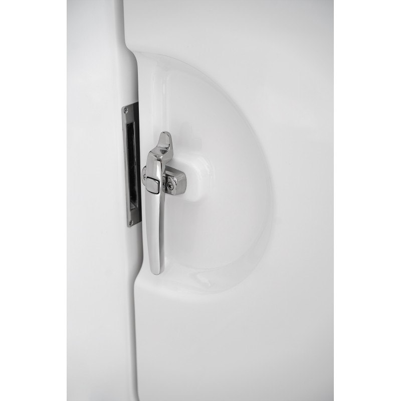 MANIGLIA PORTA CON PULSANTE