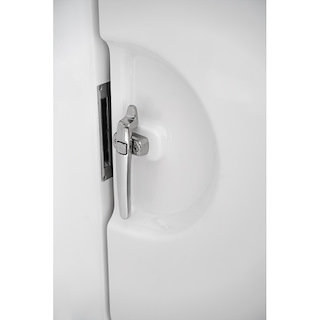 MANIGLIA PORTA CON PULSANTE