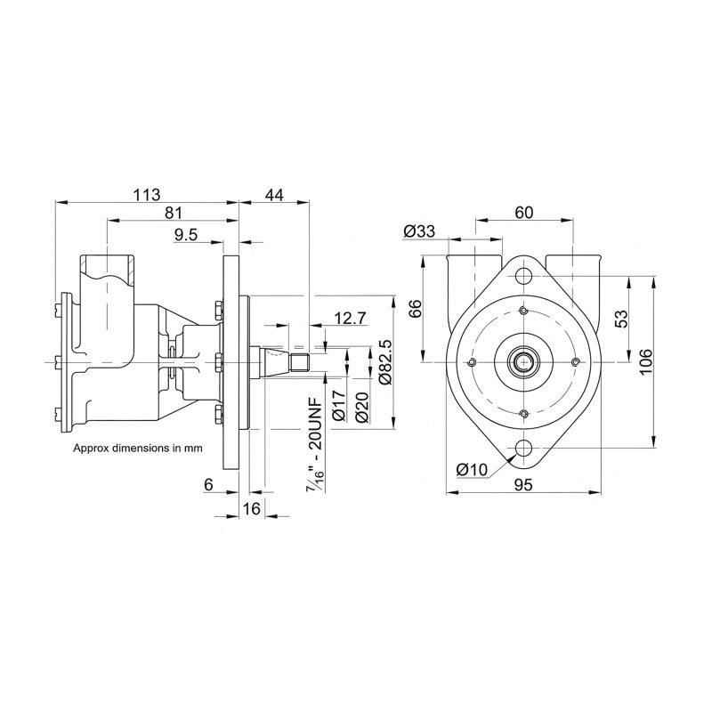 POMPA IN BRONZO 23430-1001