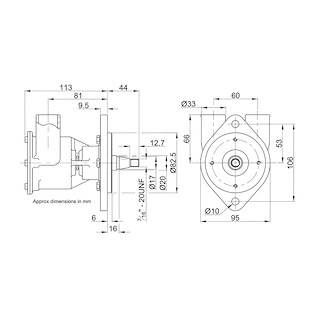 POMPA IN BRONZO 23430-1001