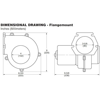 ESTRATTORI ARIA MONTAGGIO A FLANGIA ALTE PRESTAZIONI
