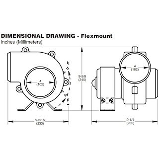 ESTRATTORI ARIA MONTAGGIO A STAFFA ALTE PRESTAZIONI