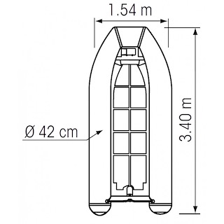 TENDER YACHT SCAFO IN ALLUMINIO