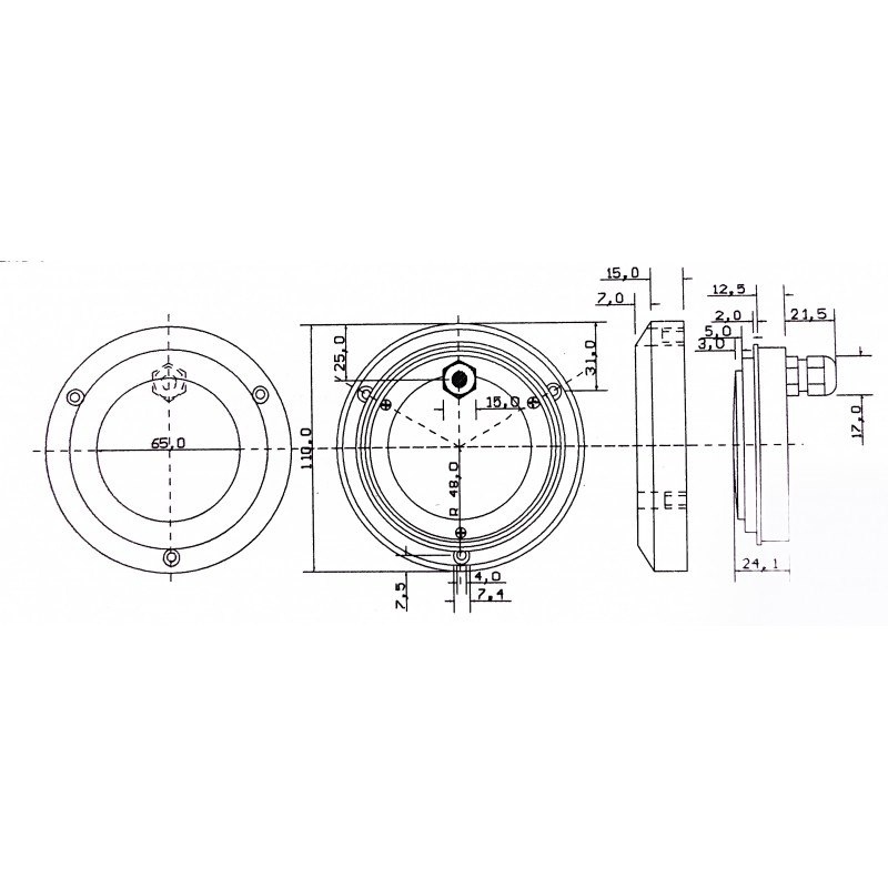 FARETTO SUBACQUEO A LED