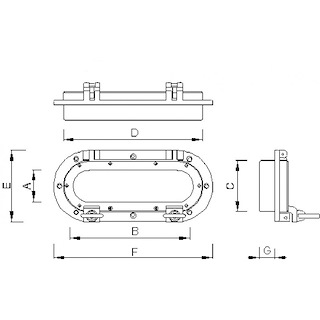 OBLO' OVALE IN OTTONE