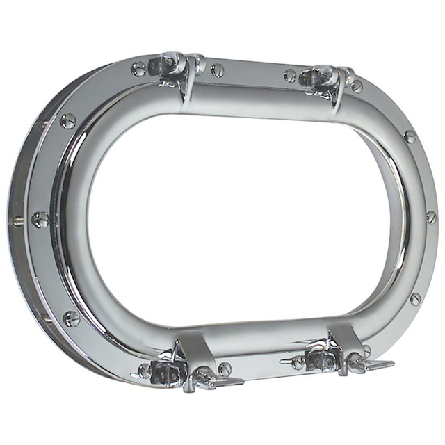 OBLO' OVALE IN OTTONE