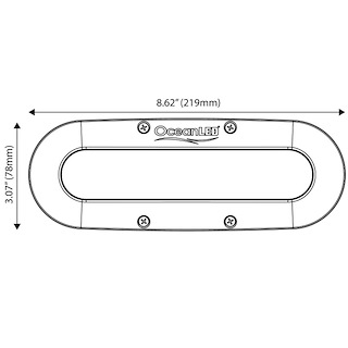 LUCE SUBACQUEA SERIE X 8 LED