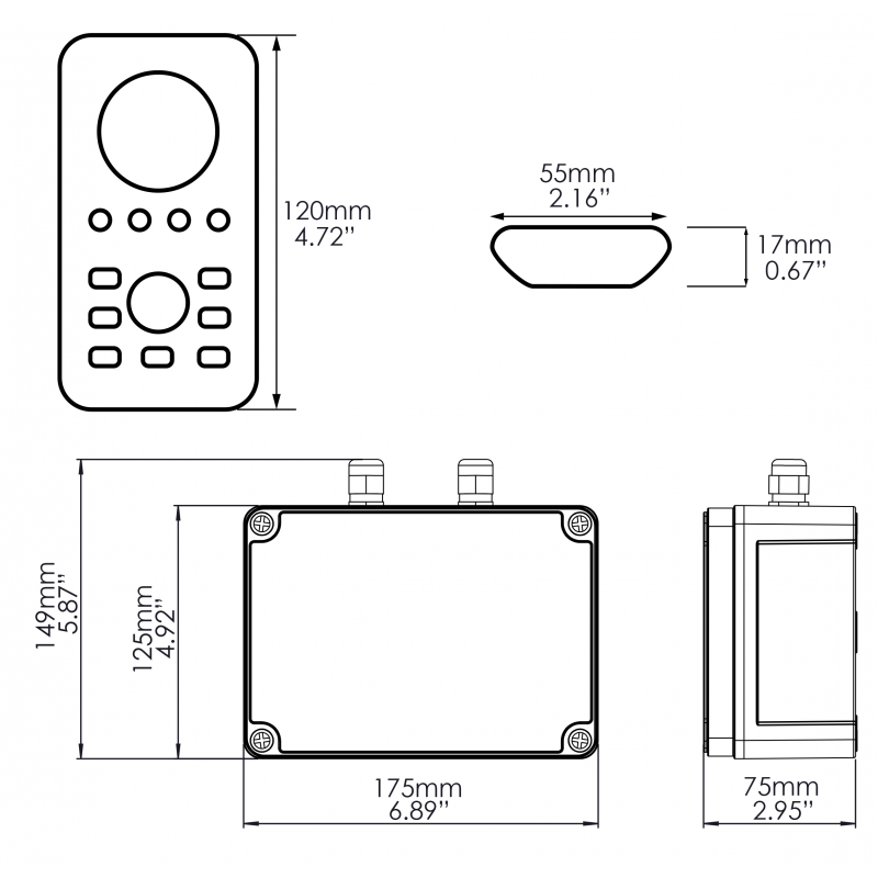 KIT OCEAN DMX CONTROLLER