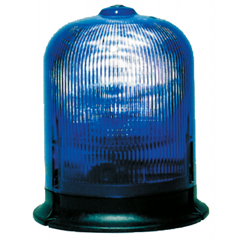 LUCE ROTANTE FLASH BLU