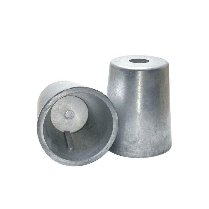 ANODO ZINCO OGIVA CONICA