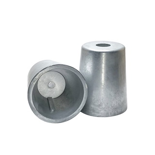 ANODO ZINCO OGIVA CONICA