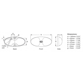 LUCE DURALED 12 CON INTERRUTTORE