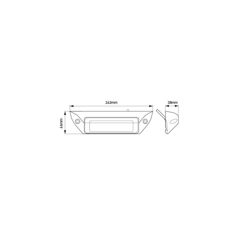 FARO DA COPERTA A LED