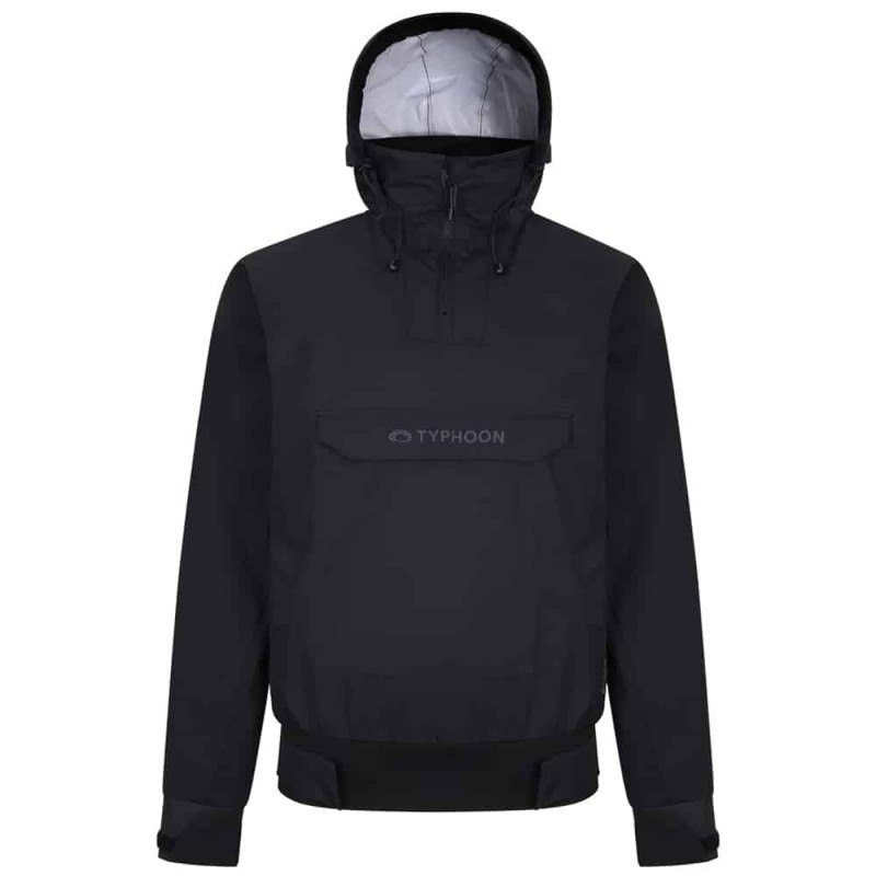 Renvyle Hooded Spray Top Black L