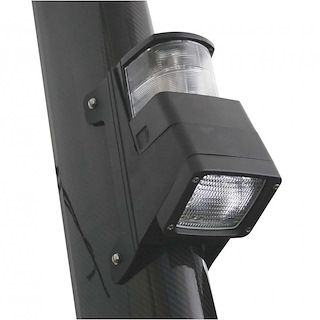 FANALE/PROIETTORE TESTA ALBERO NERO