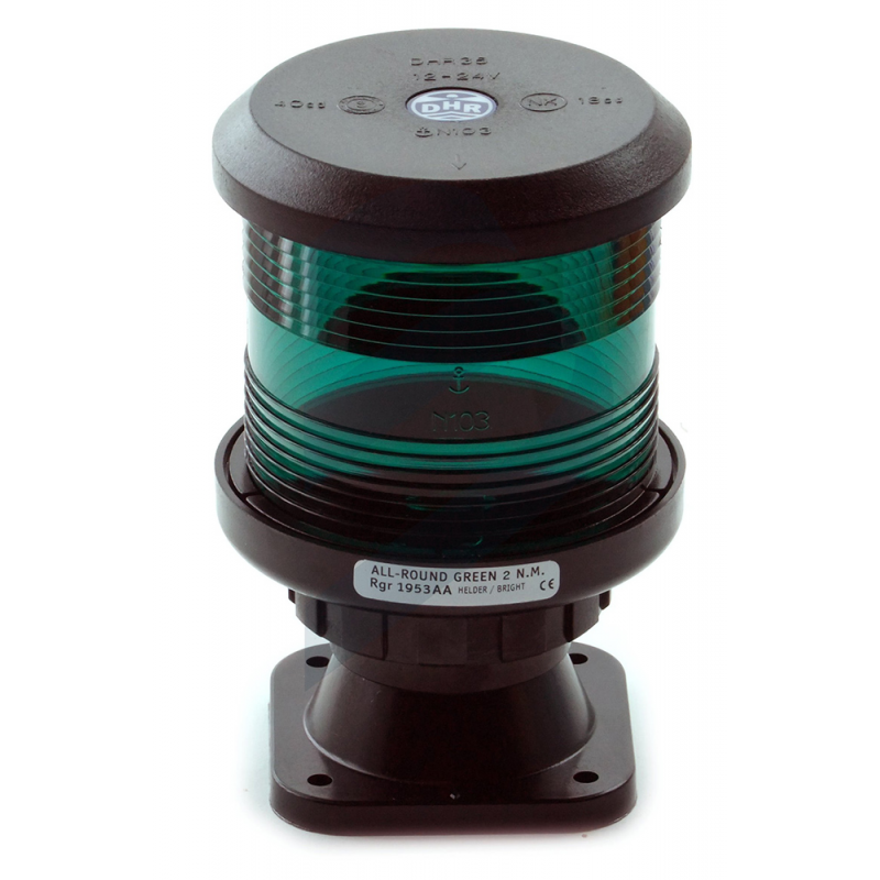 FANALE 360° VERDE SERIE 35