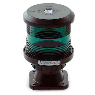 FANALE 360° VERDE SERIE 35