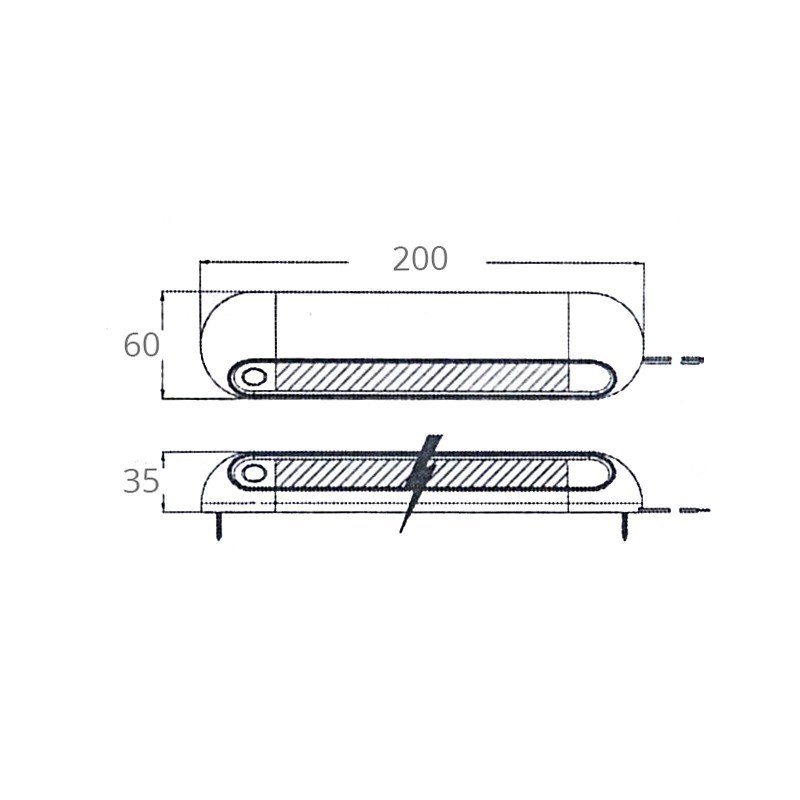 PLAFONIERA A 32 LED 10-30V