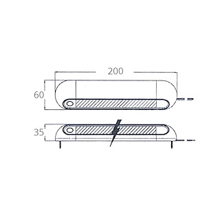 PLAFONIERA A 32 LED 10-30V