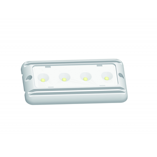 PLAFONIERA IN ALLUMINIO A 4 LED