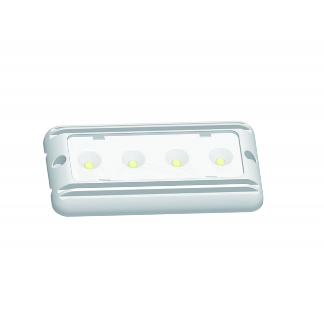 PLAFONIERA IN ALLUMINIO A 4 LED