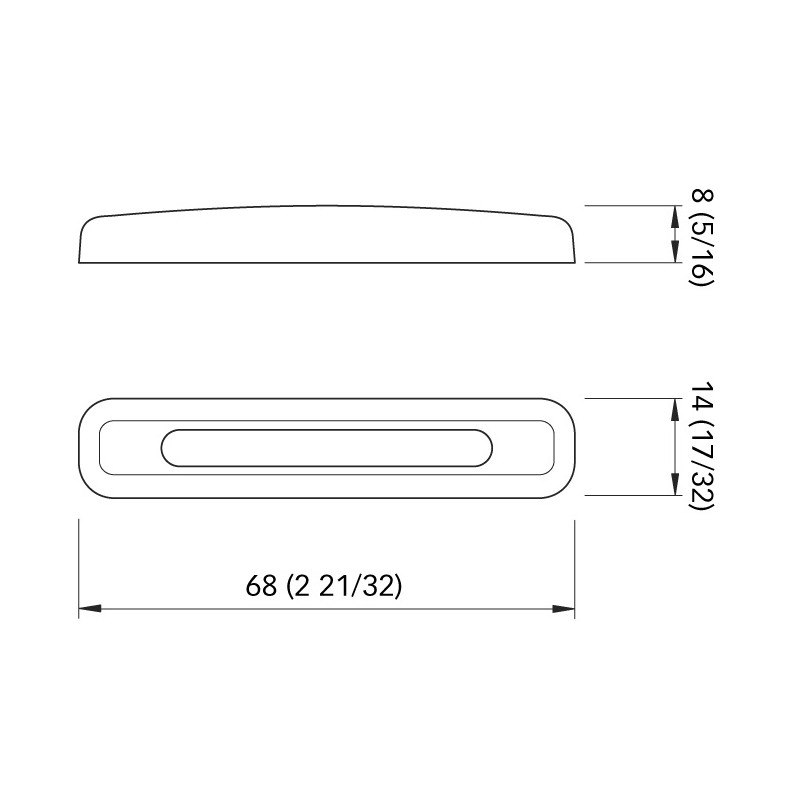 LUCE DI CORTESIA BLU TAB SSR 2