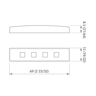 LUCE DI CORTESIA BIANCA TAB CPA 3