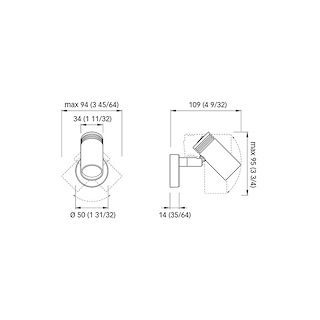 FARETTO ORIENTABILE MOD.JACOB